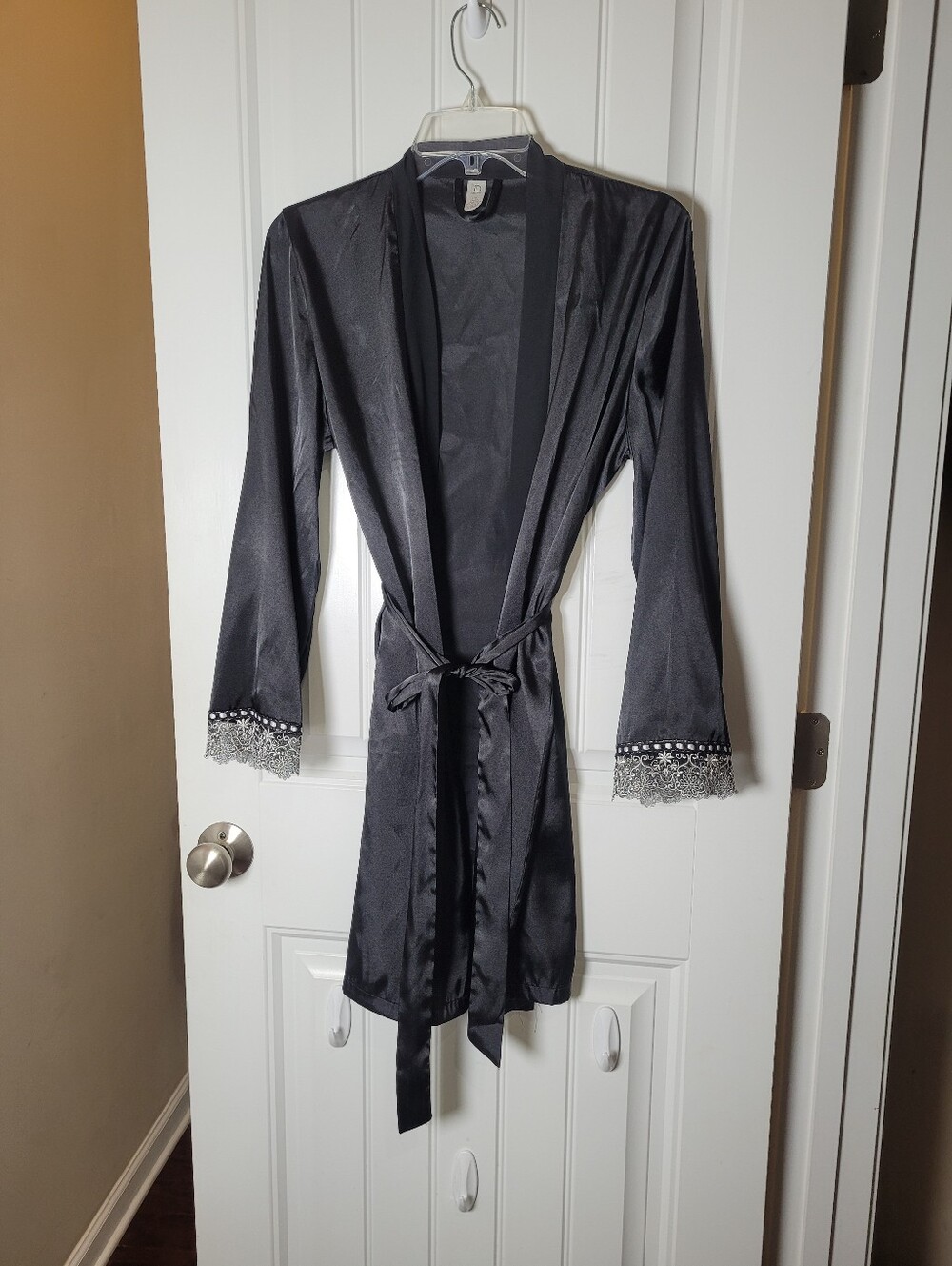 N.D. Intimates Vintage Black Robe